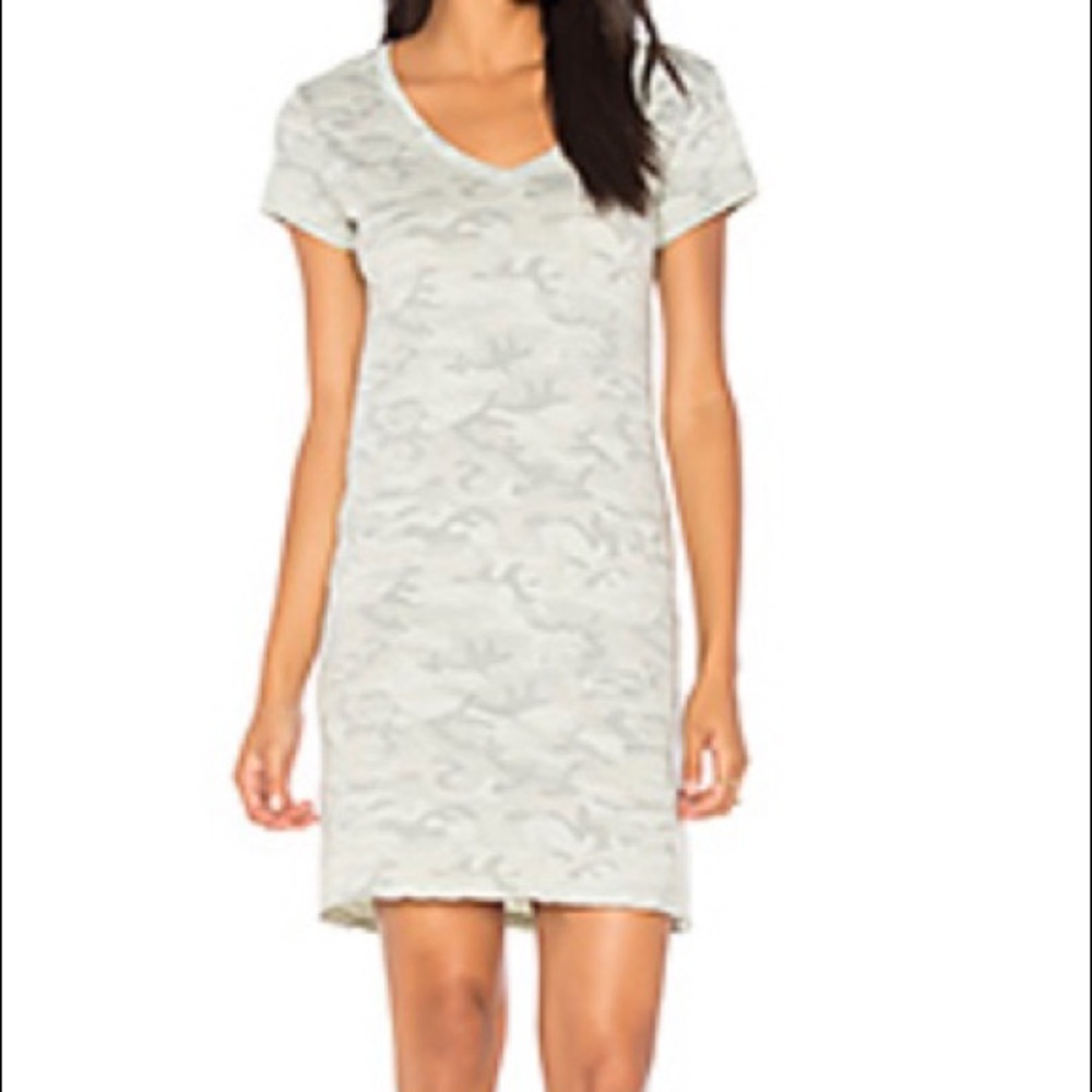 Michael Stars camo t-shirt dress